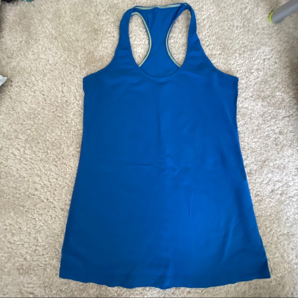 Lululemon cool racer back in blue